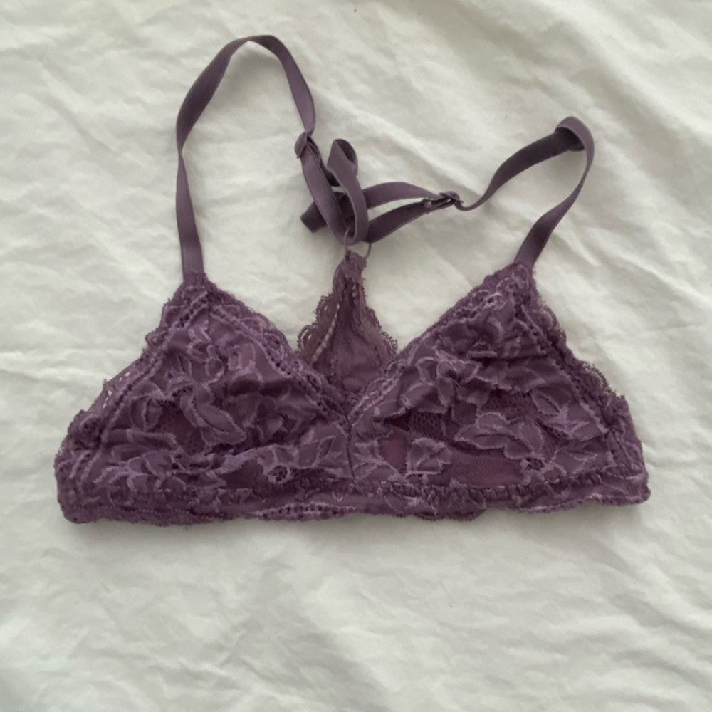 Lace Bralette in Purple